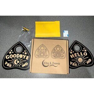 New Wall Mounted Coffin-Shaped Key Holder - Planchette/Hamsa Hand Key Holder